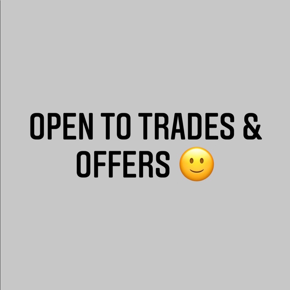 Open to trades & offers!